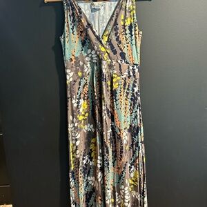 Boden Floral Sleeveless Maxi Dress - Multicolor